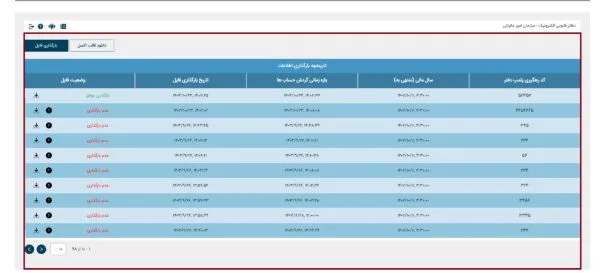 مشاهده اطلاعات