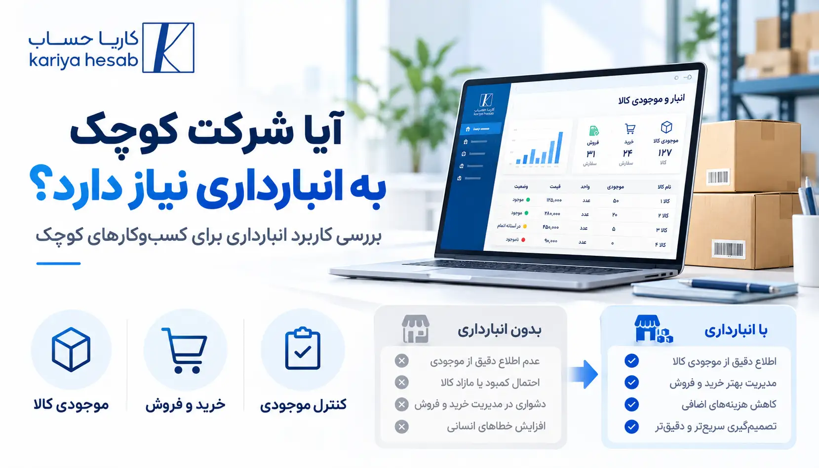 آیا شرکت کوچک به انبارداری نیاز دارد؟ 