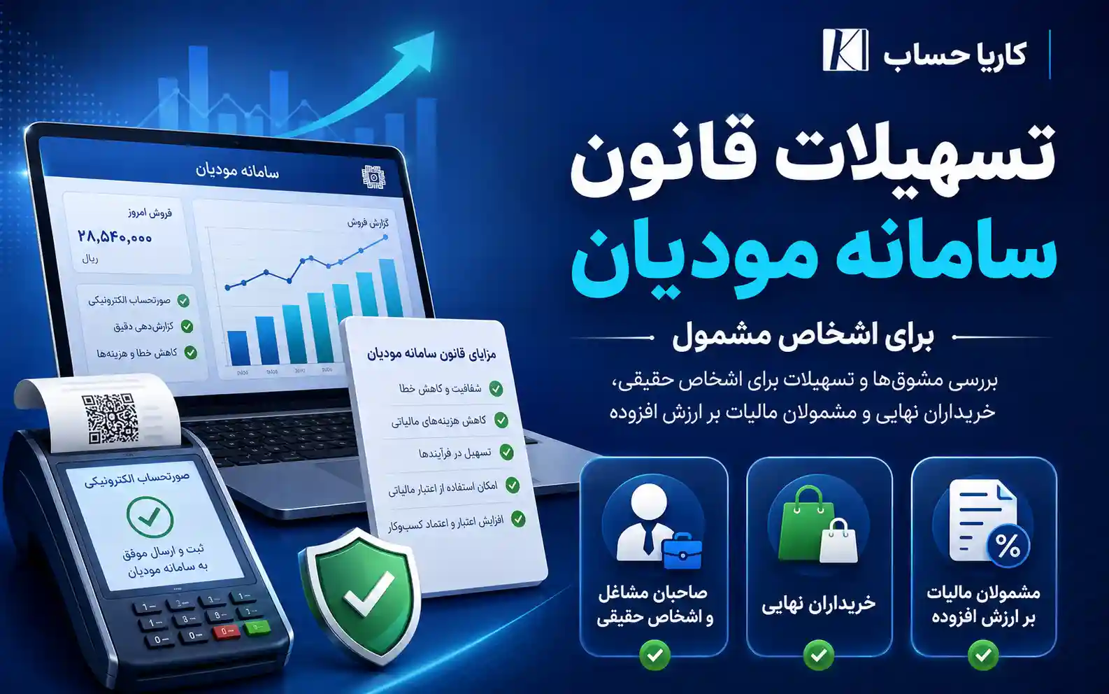 تسهیلات قانون سامانه مودیان برای اشخاص مشمول
